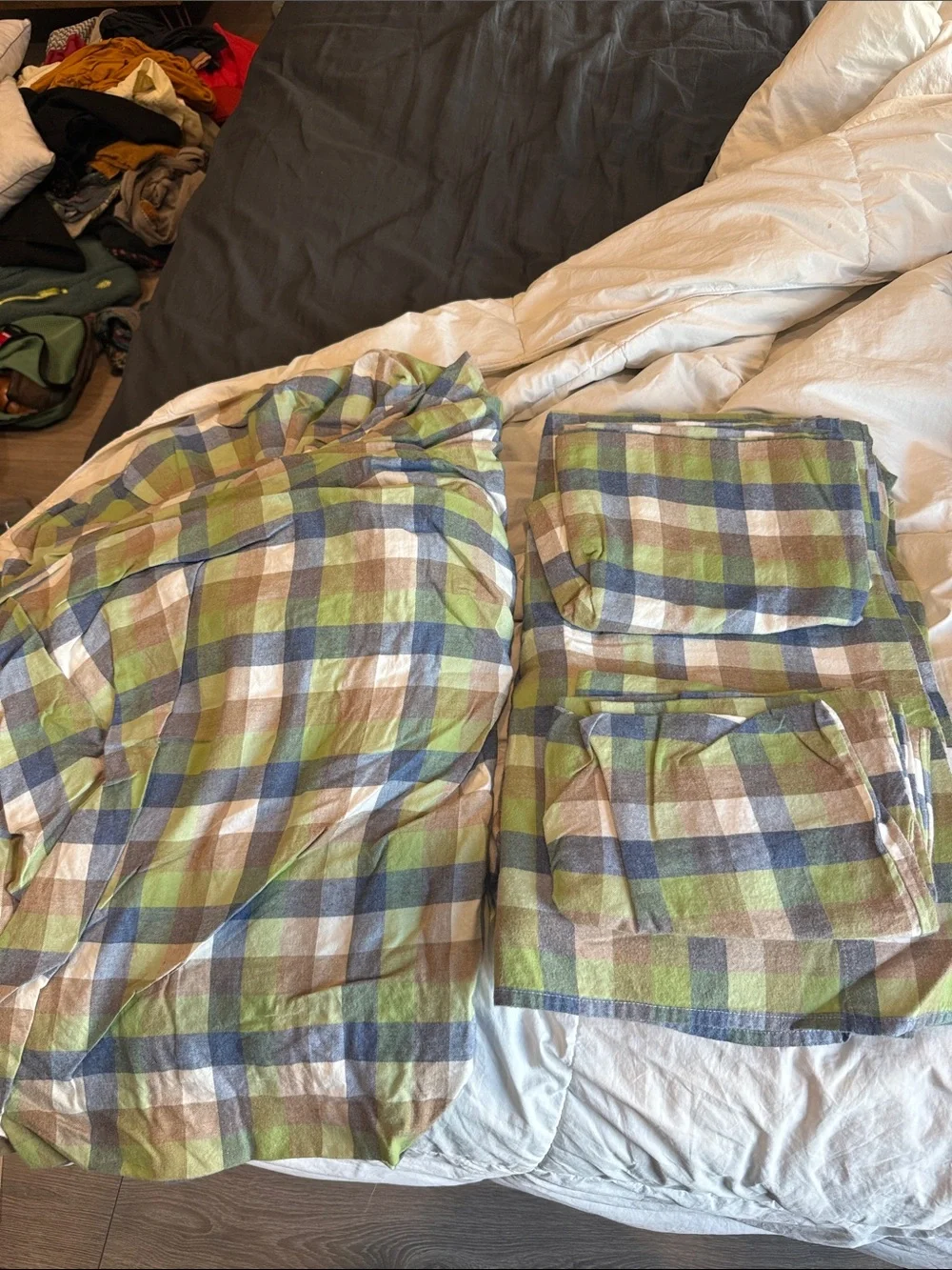 brooklinen FULL flannel sheets